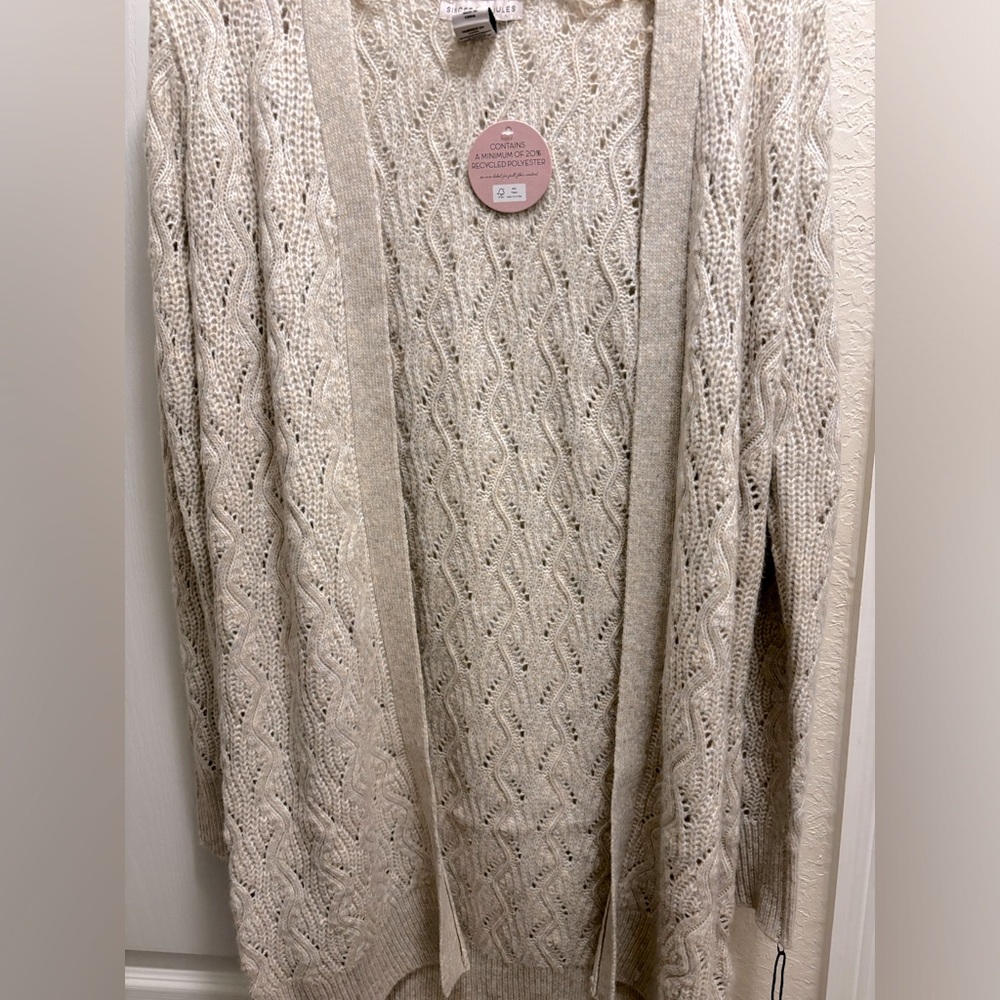 Sincerely Jules open cardigan. Size XS
